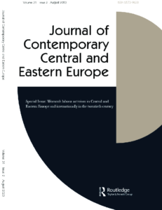 Journal of Contemporary Central and Eastern Europe 31, No. 2, Special Issue.